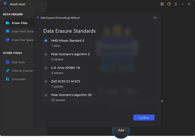 data eraser user guide