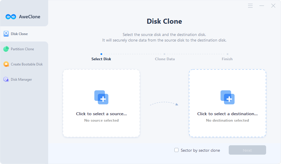 Select Source Location