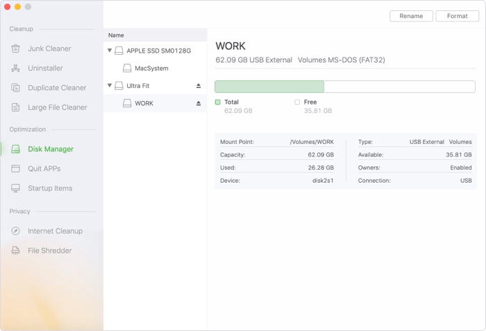 AweCleaner user guide