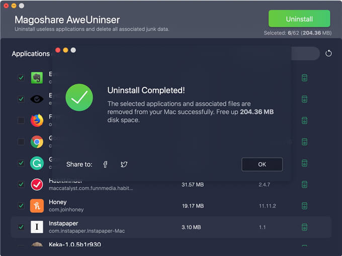 free Mac uninstaller user guide