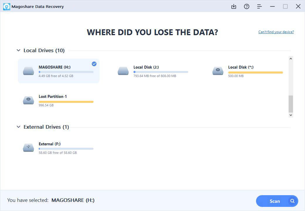 data recovery user guide